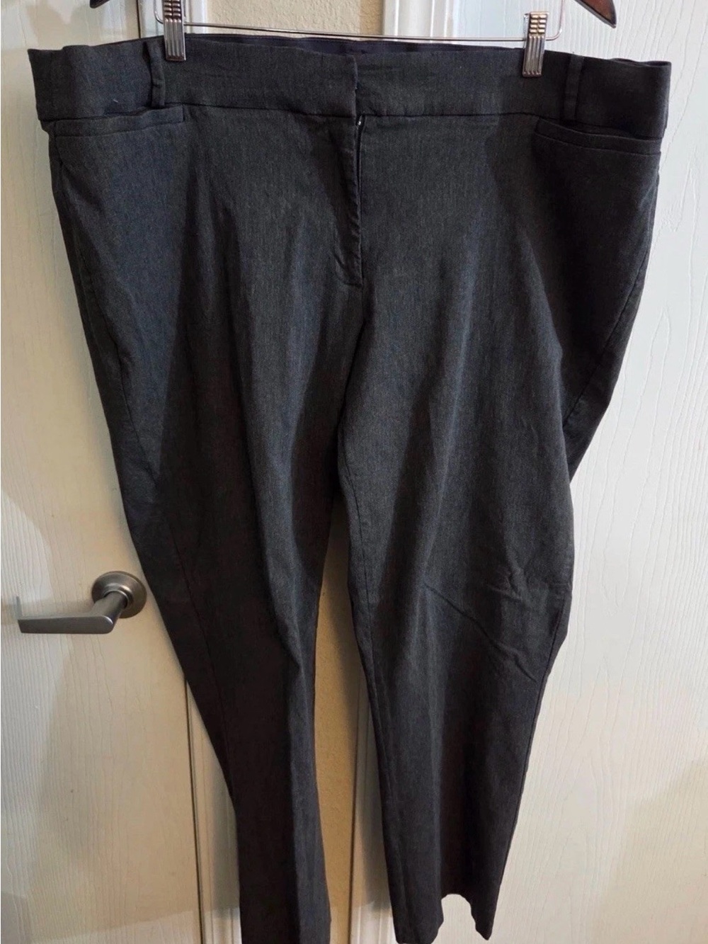 🔥🏷️Lane Bryant The Allie Dark Gray Dress Career Pants Plus Size Women's Size 28
